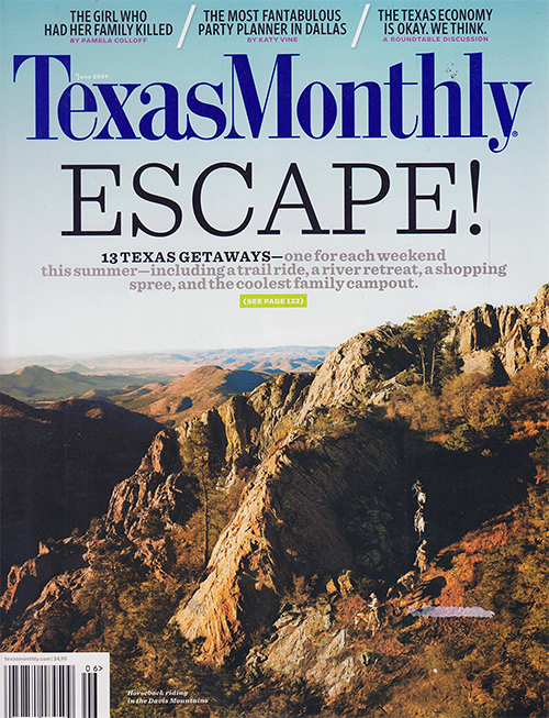 Steve Kemble Press, Texas Monthly Escape